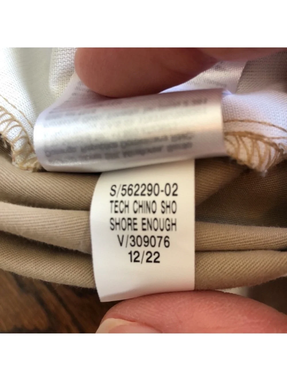 NWT Old Navy Tan Quick Dry Uniform Tech Chino Shorts Size 12 Plus